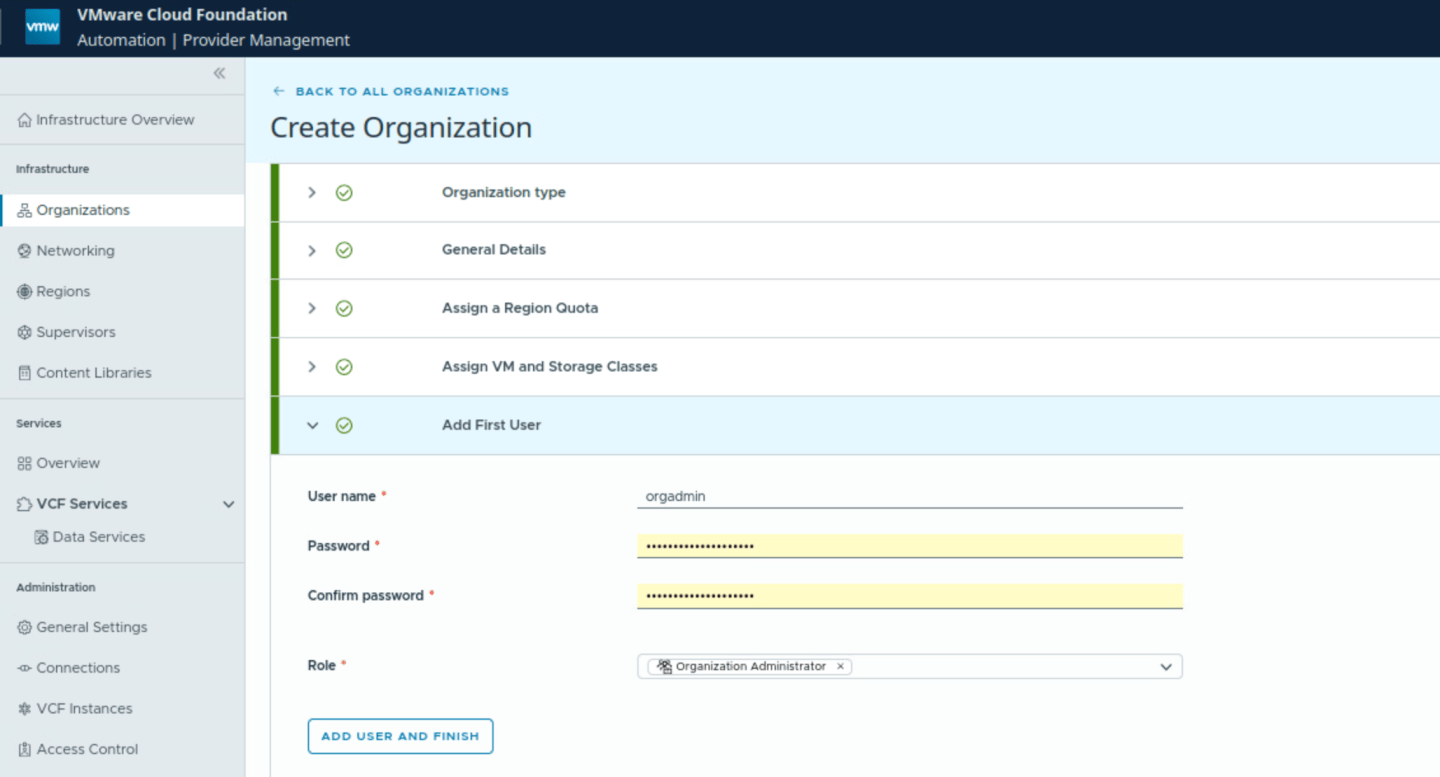 Vcf Supervisor VCF Automation in VCF 9 – Provider Management – VCF Automation ...