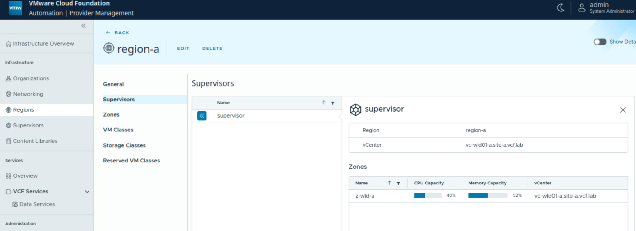 VCF Automation in VCF 9 – Provider Management – VCF Automation ...
